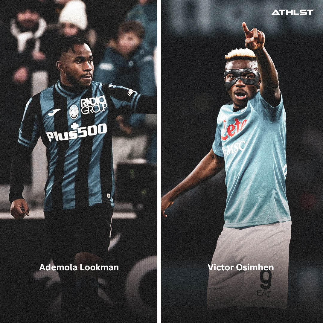 The hottest boys in town.🔥

Super Eagles duo, @victorosimhen9, and @Alookman_ have been nominated for the #SerieA Player of the Month award for January.

@SerieA_EN

Follow @athlst for more stories on African sports and top athletes.

#athlst #africansportsstories #supereagles