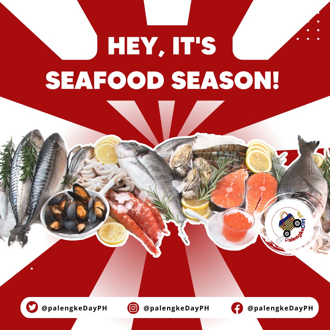 Hey, it's seafood season!😍😍😍

#palengkeday #onlinemarket #onlinepalengke #palengkemode #palngekedayph #pescetarian  #healthyfood  #foodporn  #vegetarian  #healthy