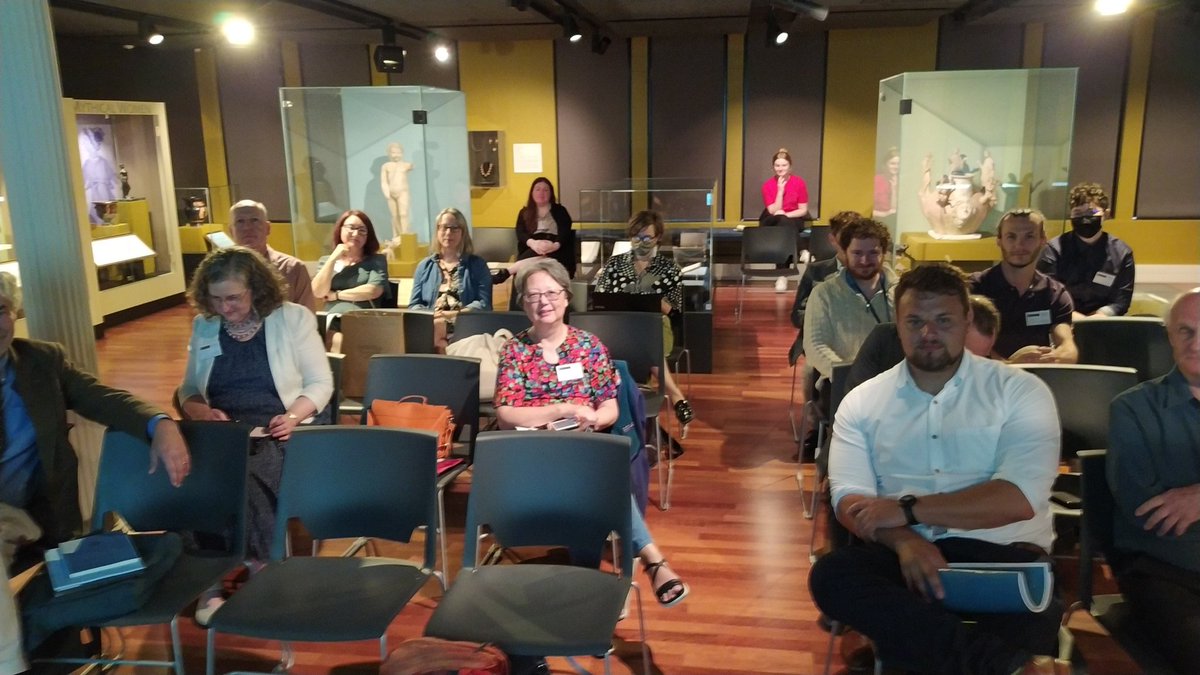 ASCS1966's tweet photo. Numismatics in the Teece, what a fantastic venue for #ASCS44 papers! https://t.co/LdkUiwSerb