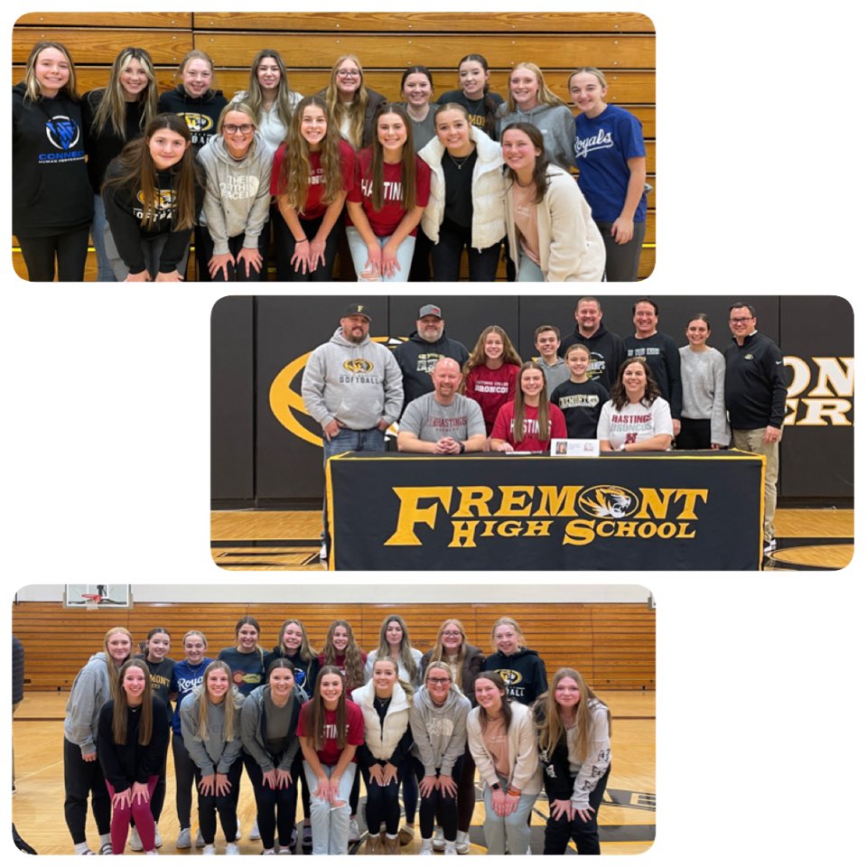 Congratulations Maggie McClain for signing with @HastingsSB19 today! We are excited for your next adventure! 🥎