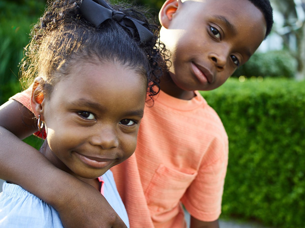 We celebrate #BlackHistoryMonth with #integrity and an #eyetothefuture from @WalterSmithFoto. #DougTruppe #WalterSmithPhoto #portrait #lifestyle #documentary #education #kids #children #kidsportrait #childrensportrait #environmentalportraiture #siblings #authentic #storytelling