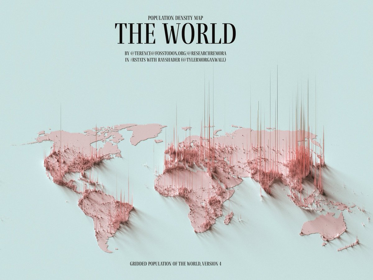 ianbremmer's tweet photo. 3d global population map
extremely cool https://t.co/cuaWeZk7eT