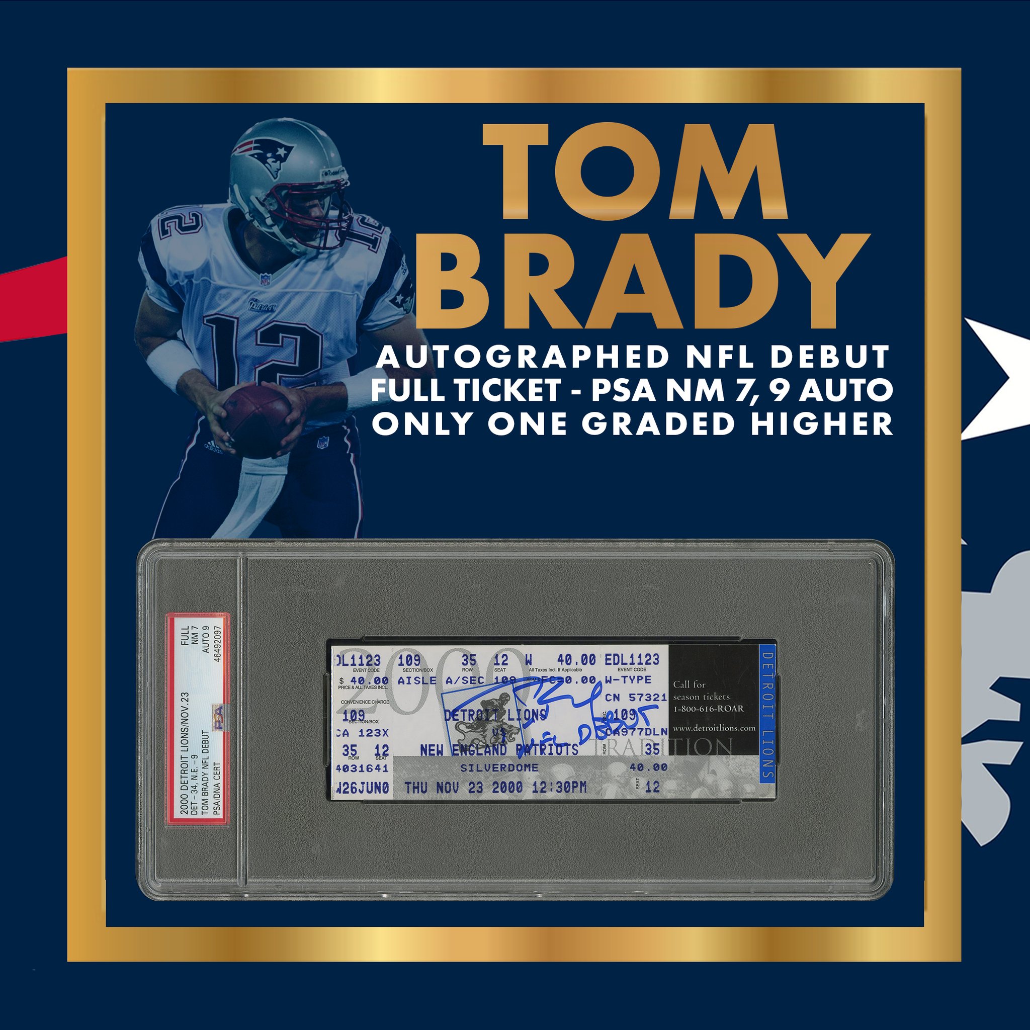 SCP Auctions on Twitter "In honor of Tom Brady calling it a career