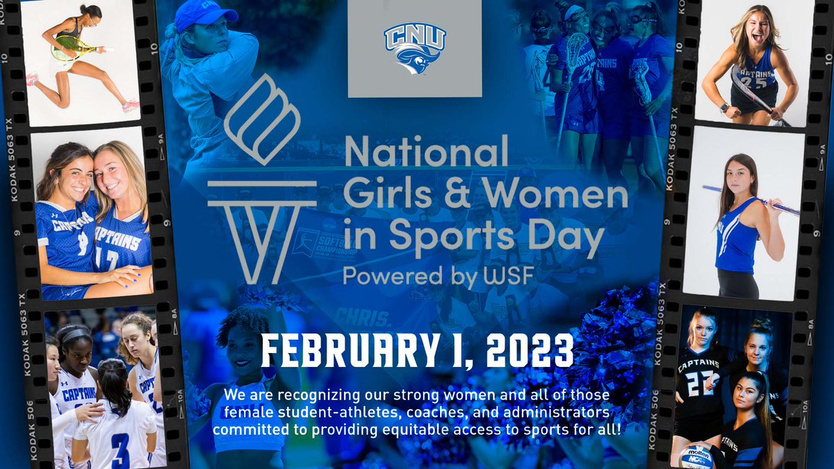 CNU Athletics, home of 14 <a href="/NCAADIII/">NCAA Division III</a> National Championships in Women's Sports, would like to ask you join us in celebrating the many women who make us proud on and off the fields of play every day...

Happy National Girls &amp; Women in Sports Day!

#NGWSD