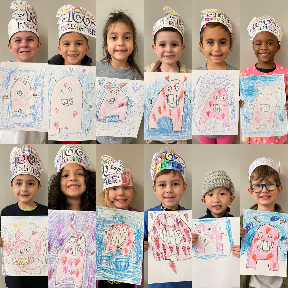 Love my 21 little Love Monsters!❤️<a href="/HumbleISD_GE/">Groves Elementary</a> #grovesproud
