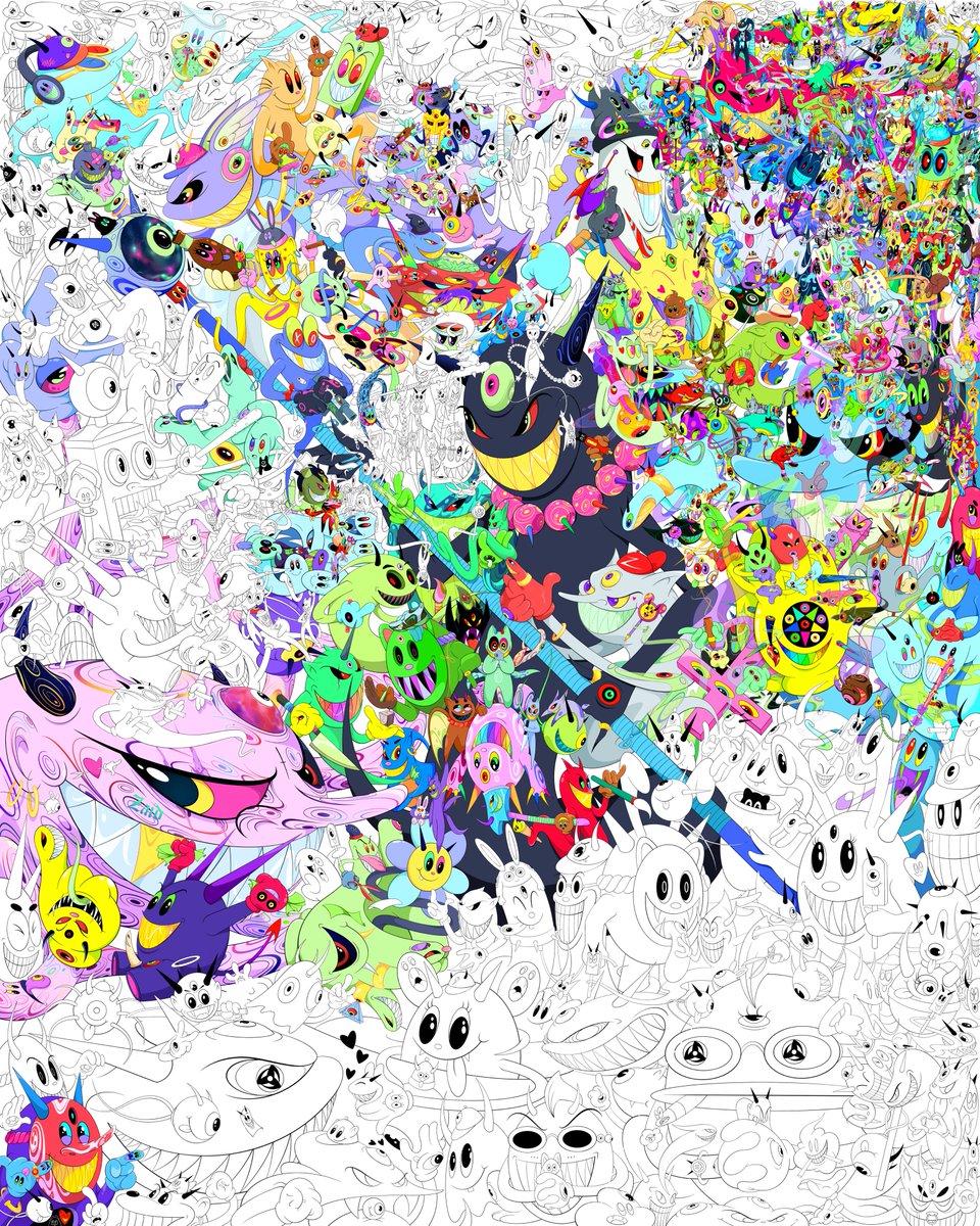 1572 hours of my life on one canvas.

This is Friends so far.