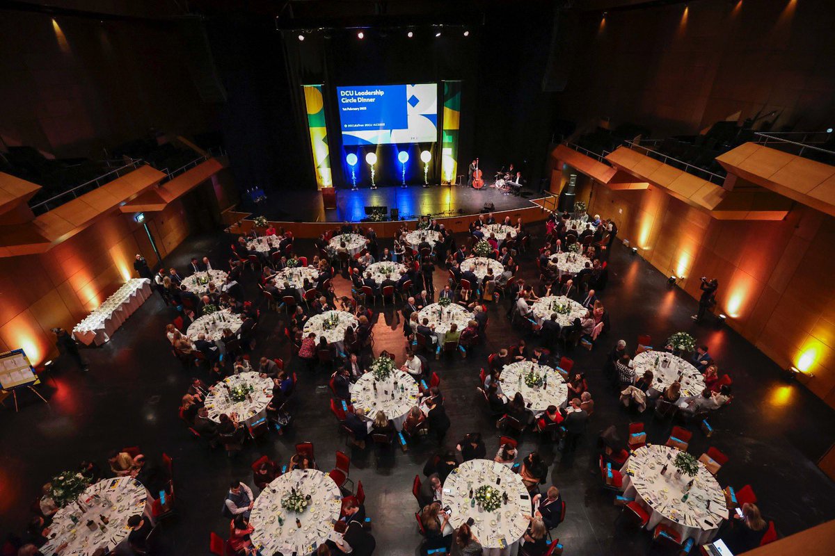 Fantastic to see our Mahony Hall at the <a href="/TheHelixDublin/">The Helix</a> host our annual Leadership Circle Dinner this evening. Our award winning events centre at its best <a href="/DCU/">Dublin City University</a> <a href="/MeetInIreland/">Meet in Ireland</a>