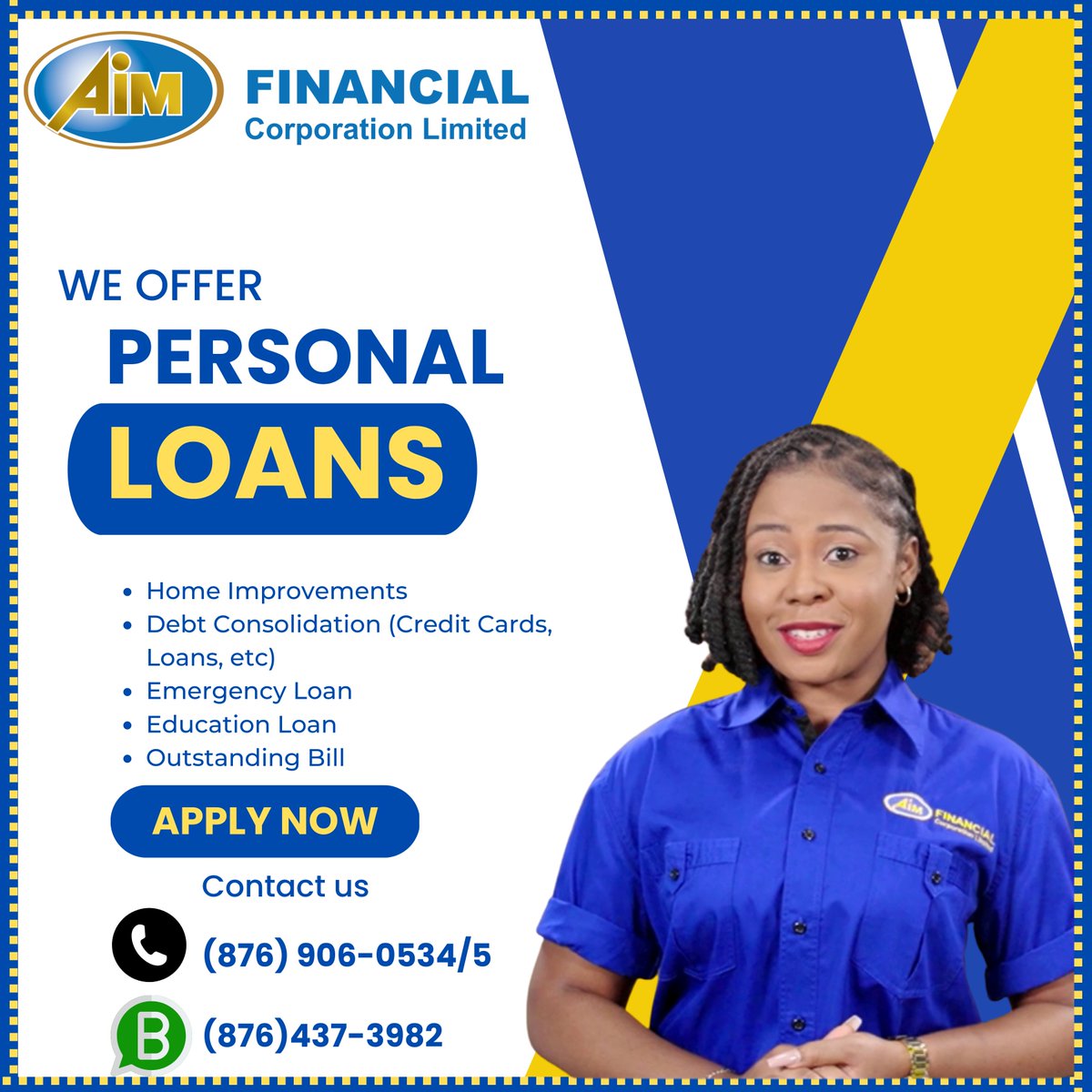 aimfinancialja's tweet photo. Don't miss out on the extended promotion from #AimFinancial! Get 50-60% off your processing fees and a 100% reward when you consolidate as a 6th-time customer. 

Contact us to find out more. #LoanOpportunities #Discounts #Promotions https://t.co/hg4dlupxTJ https://t.co/SgKG55WrhS