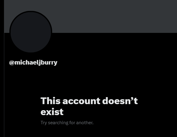 After tweeting to sell at this most local bottom, and previously saying "you have no idea how short I am" at the bottom before that.

Michael Burry has deleted his account, again.