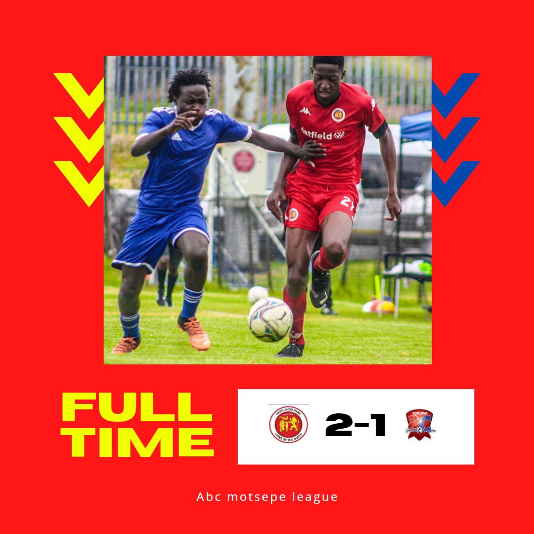 Full time score 👆🏾 Well done boys! 👏🏾

#hpfc #highlandsparkfc