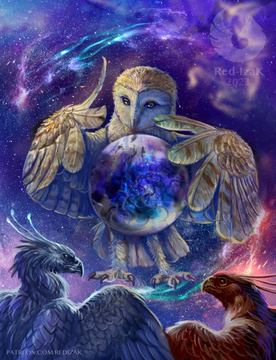 Pondering the orb...