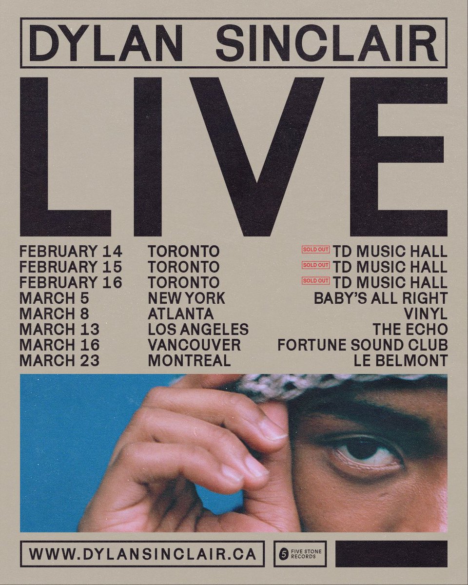 ADDED SOME SHOWS TICKETS GO ON SALE FRIDAY @ 10 AM LOCAL TIME VANCOUVER PRE-SALE TMRW @ 10 AM PT (PW: CHORUS) US DATES ON SALE NOW