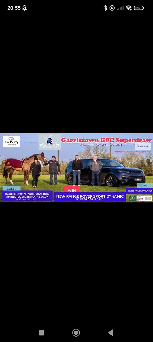 GarristownGFC's tweet photo. More information on our exciting draw coming very soon. https://t.co/7O6iWGFBSm