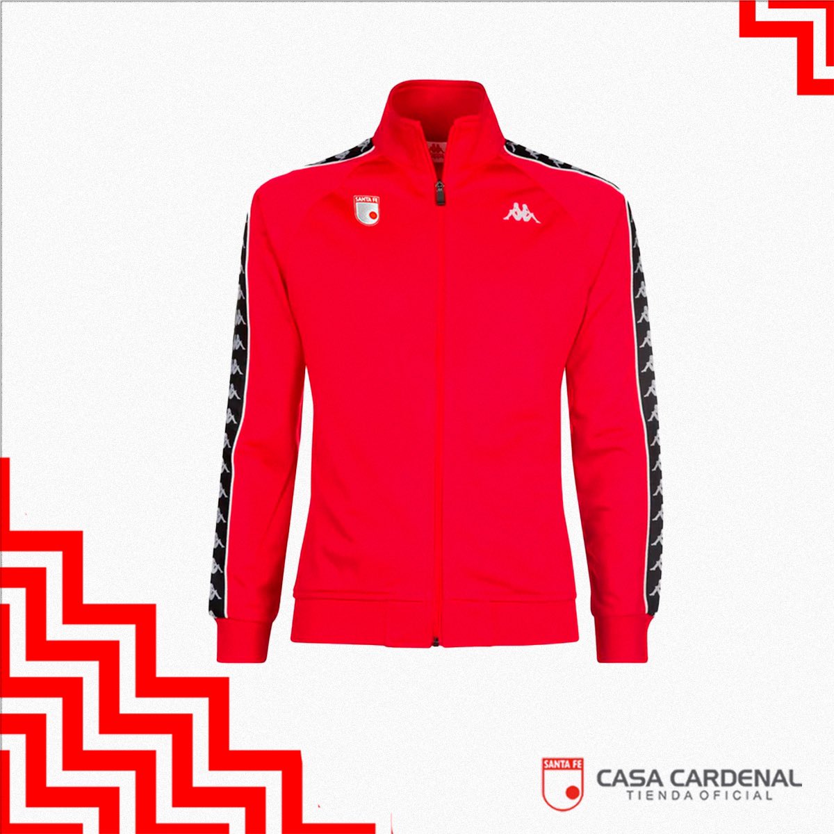 Casa Cardenal on Twitter: "🤩🤩 Banda chaqueta Anniston Slim Kappa Santa Fe 🦁 roja ❤️🤍 Disponible online https://t.co/hRh9NWuhOT en las sedes de la Casa Cardenal 🇮🇩 https://t.co/CfKejAZWKn" / Twitter