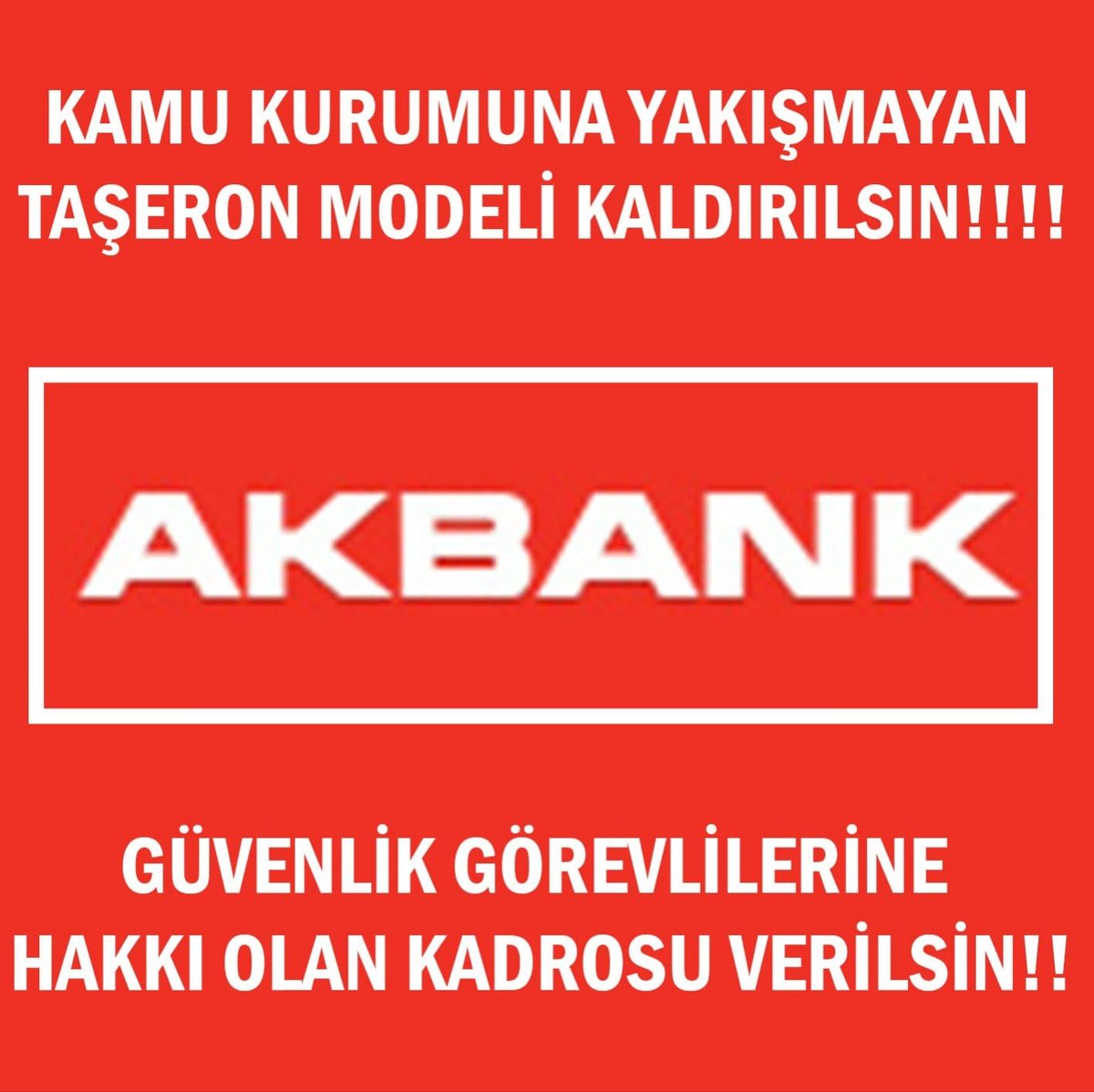 aypekEXE's tweet photo. #AkbankÖGGHaklarıİstiyor https://t.co/XLfBCm247h