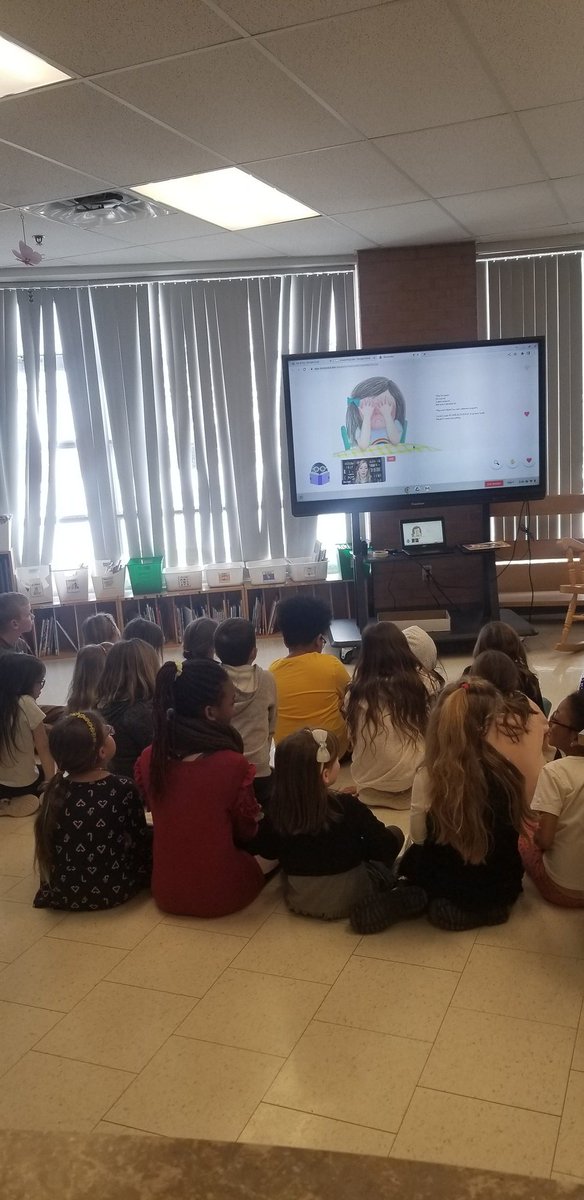 #WorldReadAloudDay2023 fun continues with @rachelvailbooks reading her book "Sometimes I Grumblesquinch!" to our Primary students. Merci Rachel 📚❤️
<a href="/laurasawicky/">Laura Sawicky</a> <a href="/DomenicScuglia/">Domenic Scuglia -</a> <a href="/YCDSB/">York Catholic District School Board</a>
