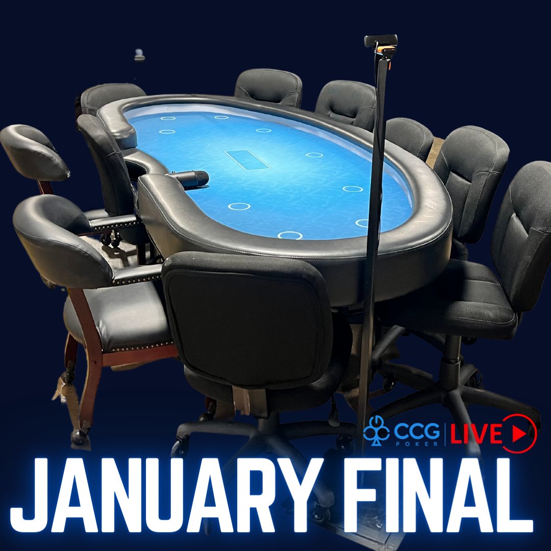 CCGpoker's tweet photo. It's a New Month. And we're looking for 10 more qualifiers!
Will you qualify in February? Don't forget that today's event in Chicago is DOUBLE points! Get a head start on that Feb points list today at Over/Under.
#ccgpoker #teamccg https://t.co/dExWfxOOiJ