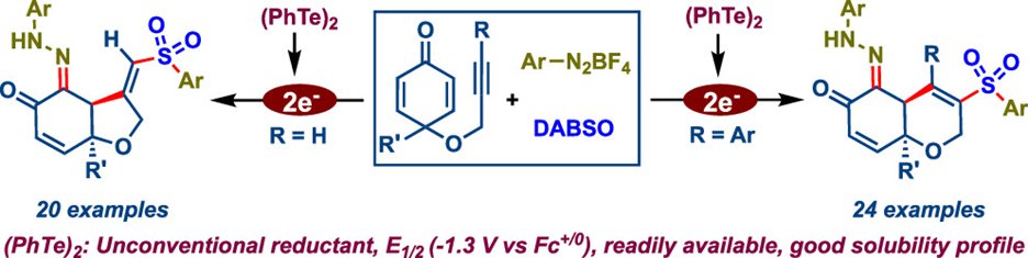 J Org Chem/Org Lett (@joc_ol) on Twitter photo Diphenyl ditelluride: An Unconventional Reducing Agent in a Hydrazo-Sulfonylative Cascade Cyclization. New work in #OrgLett from <a href="/ChandraVolla/">Chandra Volla</a> @cmrvlab and team <a href="/indranilh_chem/">INDRANIL</a> <a href="/Akshay_chem1/">Akshay M. Nair</a>. Please have a look: pubs.acs.org/doi/10.1021/ac… Diphenyl ditelluride: An Unconventional Reducing Agent in a Hydrazo-Sulfonylative Cascade Cyclization. New work in #OrgLett from <a href="/ChandraVolla/">Chandra Volla</a> @cmrvlab and team <a href="/indranilh_chem/">INDRANIL</a> <a href="/Akshay_chem1/">Akshay M. Nair</a>. Please have a look: pubs.acs.org/doi/10.1021/ac…