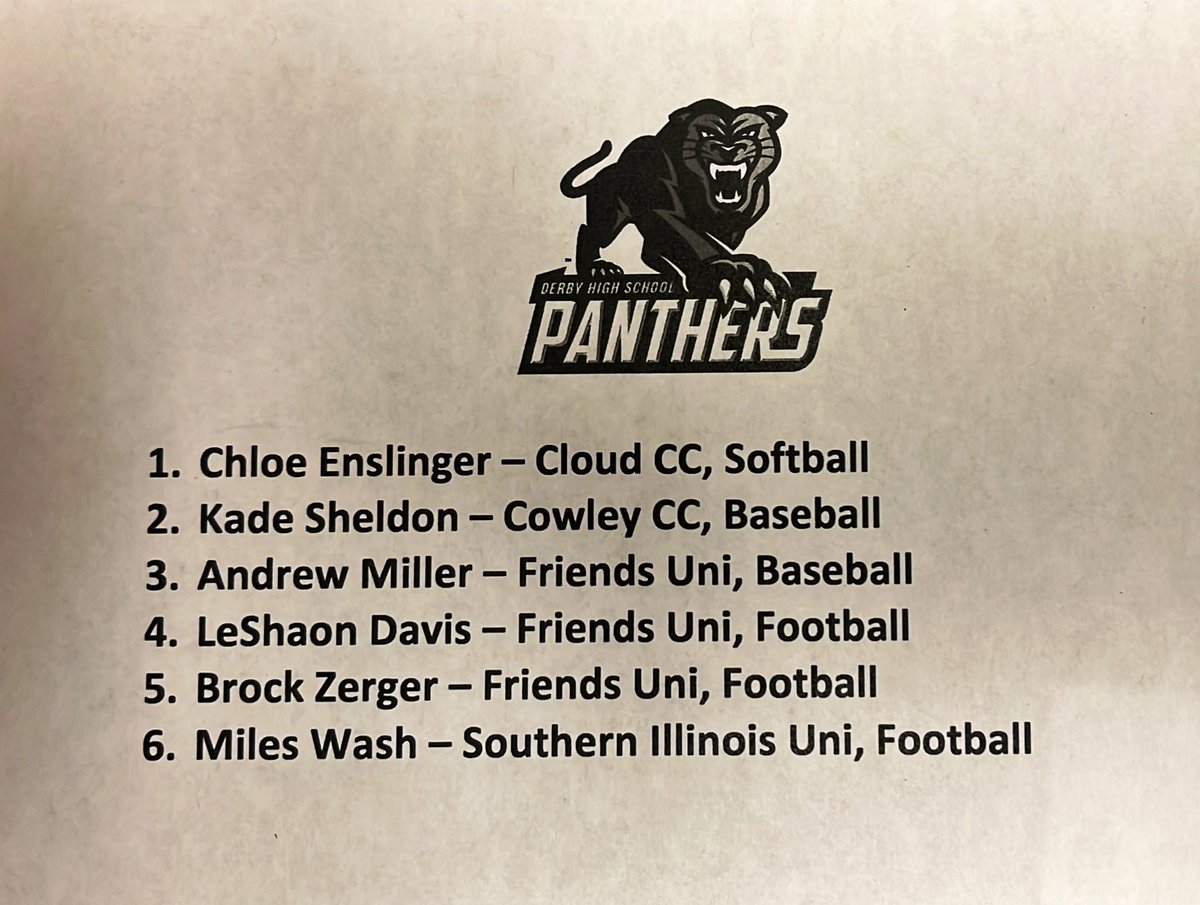 Derby High School AD tweet media