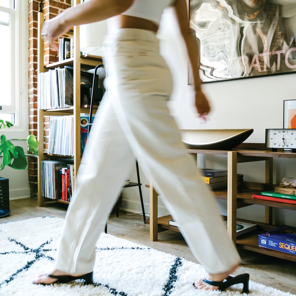 Let music move you. Stylish look, room-filling hi-res audio, Crescent Smart Speaker - on sale now: bit.ly/3Rsjj4A