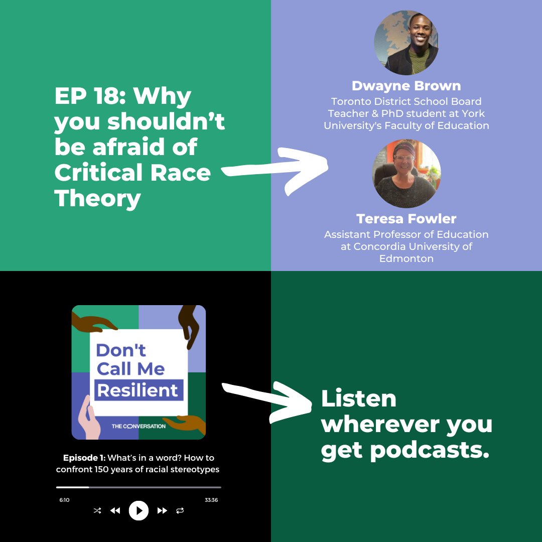 We need to stand up to bullies who are denying American history by raging against high school courses ...here is a beautiful convo and primer on critical race theory.