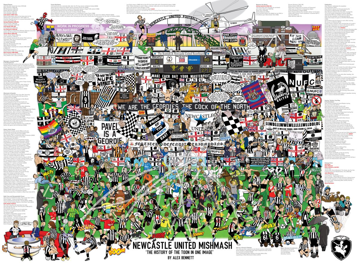 🚨 COMPETITION GIVEAWAY! 🚨

To celebrate #NUFC reaching Wembley, we're giving away this stunning print from @footymishmash! 😍 

To enter, simply: 

⚫️ RT this post
⚪️ Follow <a href="/NUFCblogcouk/">NUFCBlog.co.uk</a>

A winner will be announced over the weekend.

Good luck! 😃