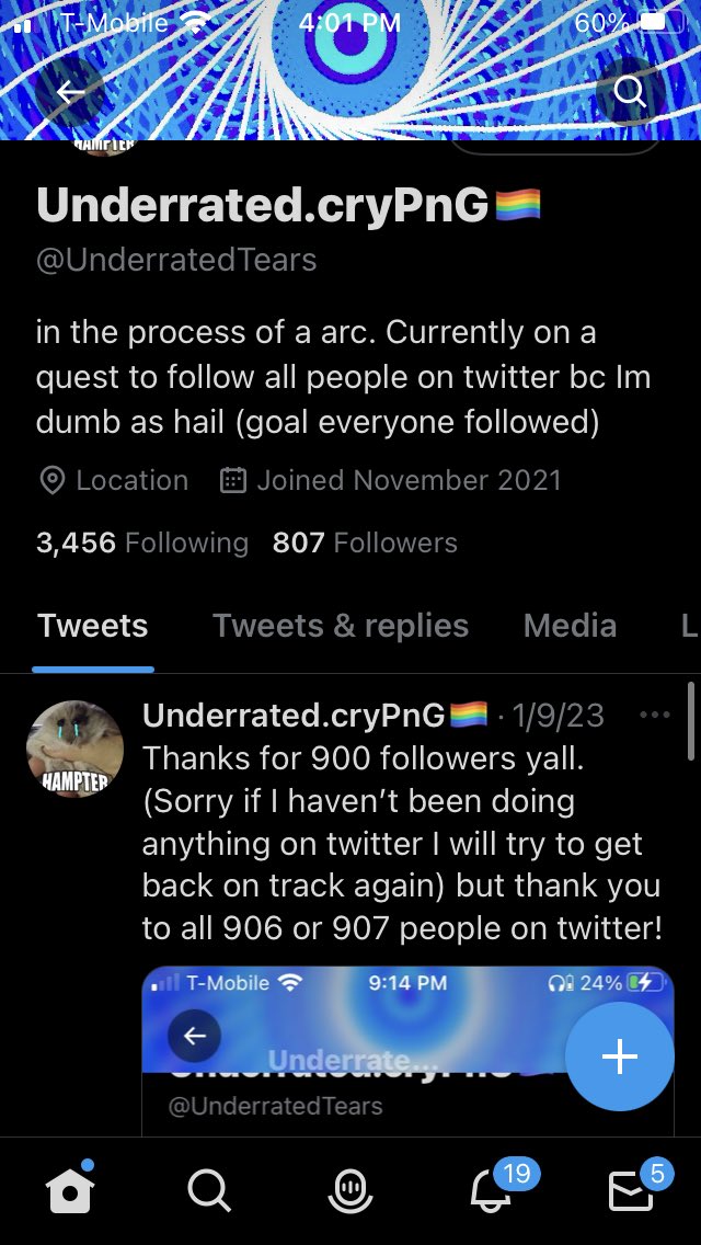 UnderratedTears's tweet photo. Ok uh my mind was playing tricks on me apologizing for this miss information of me having 900 followers https://t.co/SEms4MRrWt