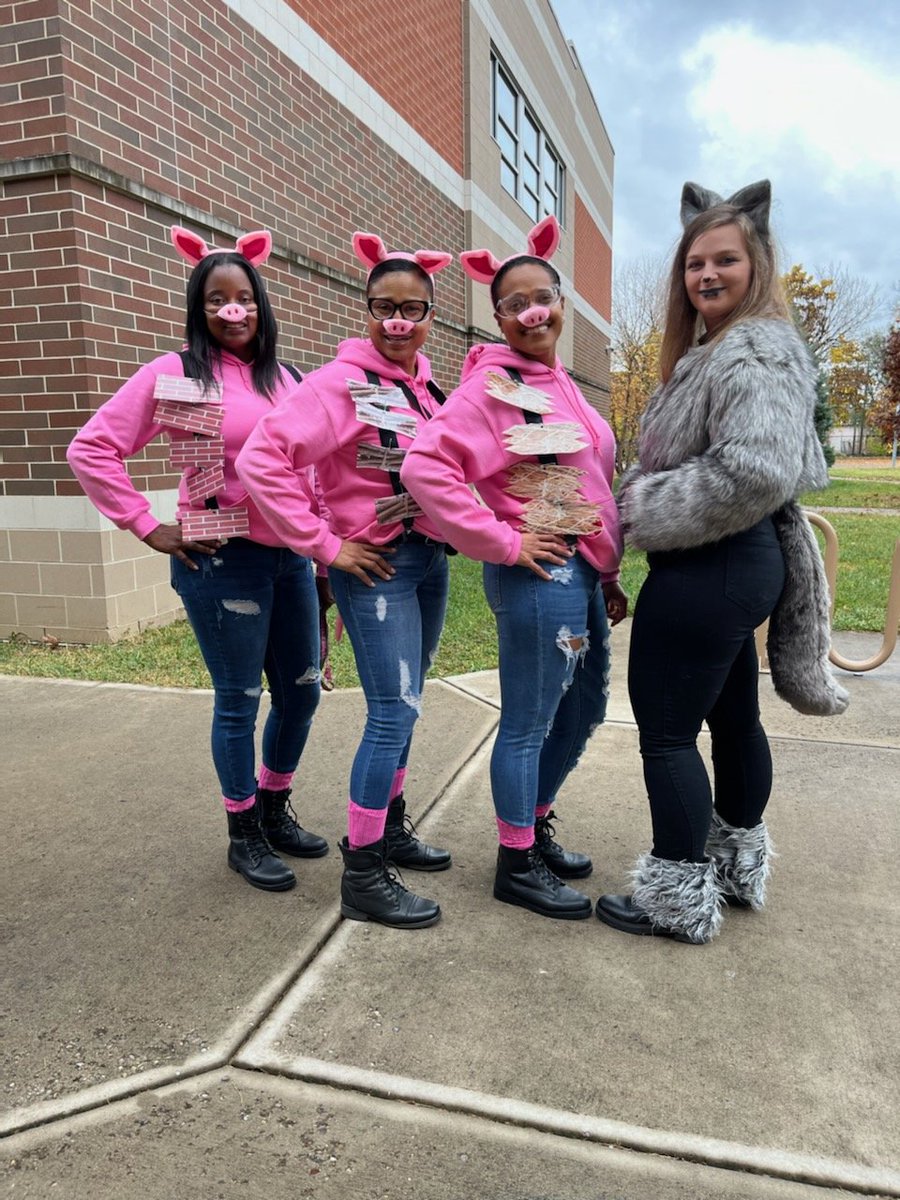 Chase teachers in full costumes for our Fall Festival