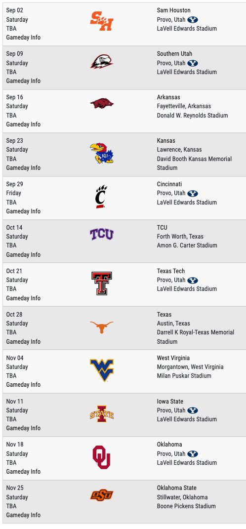 stevebitter's tweet photo. Just wait until some of these @Big12Conference fans get their free ice cream in the visitor section. Their minds are gonna blow!! @BYUfootball #BYUFOOTBALL #byu #byucougars https://t.co/PG2FoRFjpj