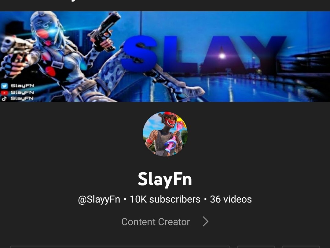 SlayFn's tweet image. 10K 🥳🎉🔥