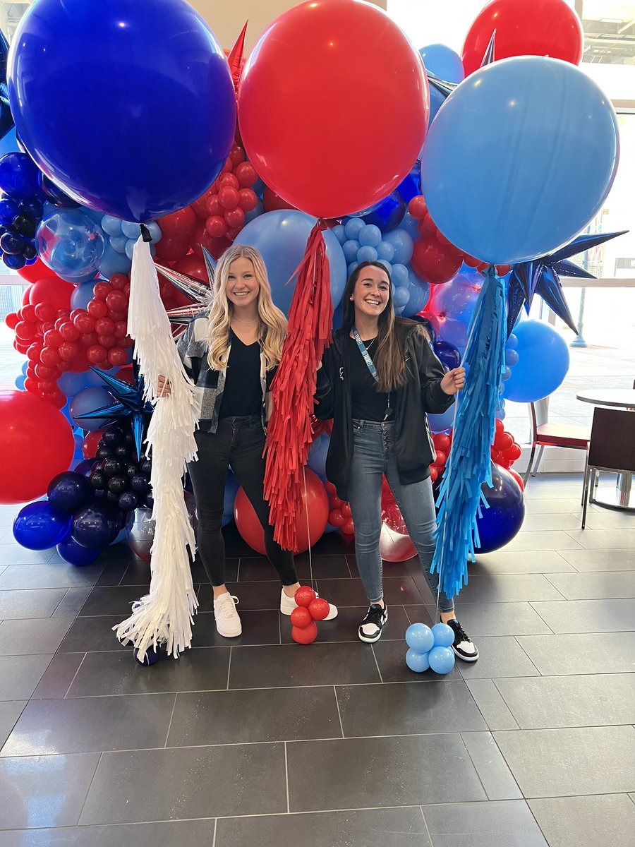 mmccourt5's tweet photo. Happy National Women in Sports Day to the best duo @mack_morris6 @AddiGoodson &amp; the Sharkettes❤️🦈 https://t.co/OYSBvQYdHM