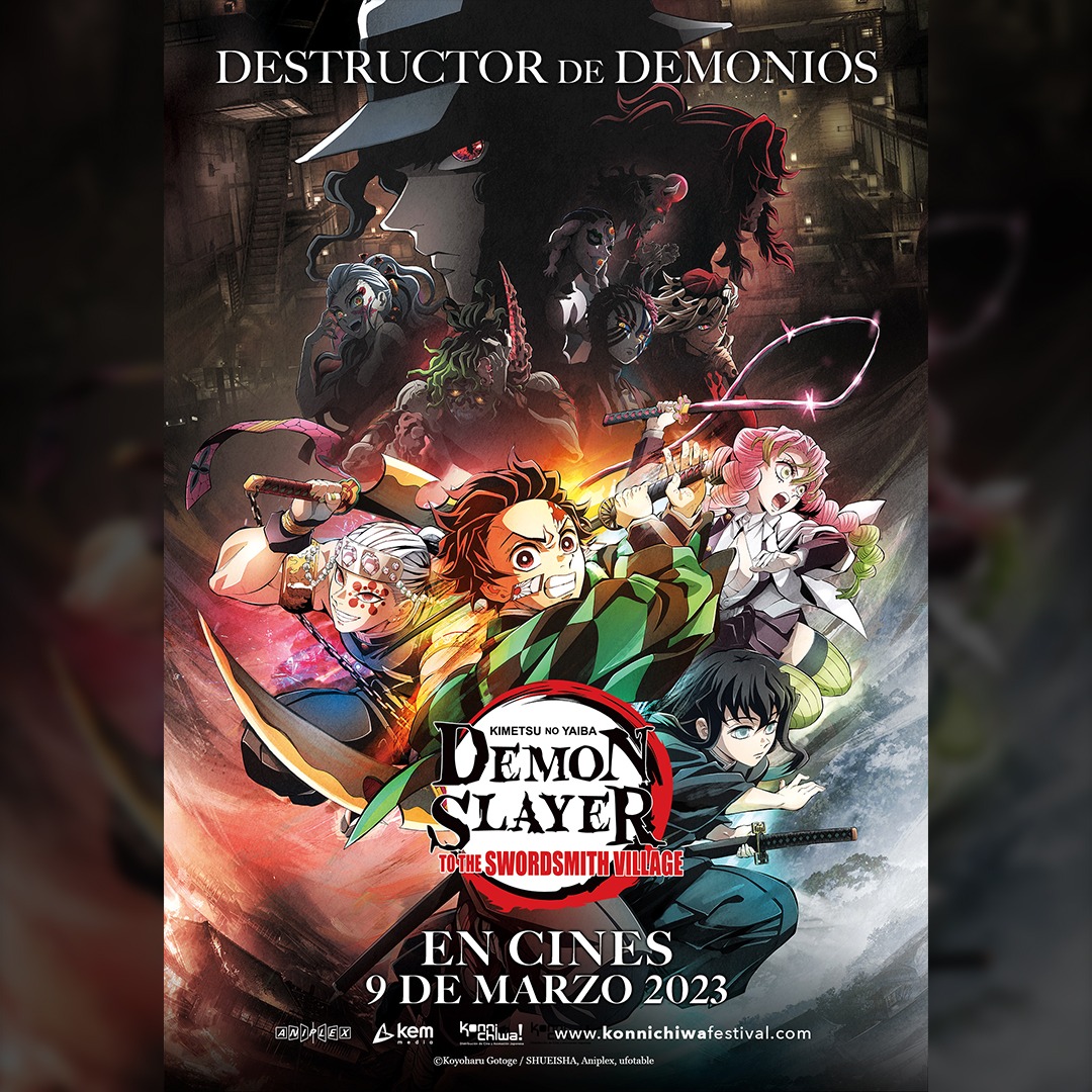 Demon Slayer película 2023 en Perú ESTRENO: cuándo sale y dónde ver kimetsu  no yaiba rumbo a la aldea de herreros película completa sub español en  cartelera de Cine star, Cinemark, Cineplanet