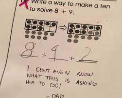 bad_common_core's tweet image. 10 + 4 + 3 is just a worse way to write 17