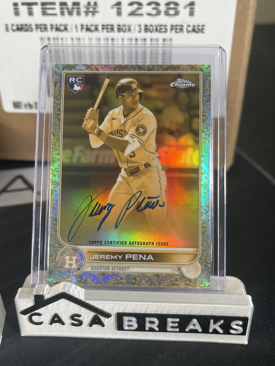 BreaksCasa's tweet photo. FYI: About 40% of our @Topps Gilded Collection boxes had an extra auto (3 per box)! @LoupeTheApp @CardPurchaser #bonusauto https://t.co/BoBy6mIGiH