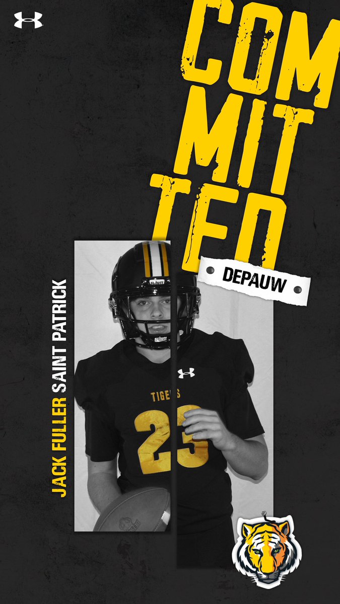 Jack Fuller (@jackfuller23) on Twitter photo After a great conversation with <a href="/RoryMannering/">Rory Mannering</a> I am proud to announce that I will be continuing my academic and athletic career with <a href="/DePauwTigersFB/">DePauw Football</a>. I want to thank my parents, coaches, and friends for everything. Go Tigers 🐯 <a href="/qbdietz/">Brett Dietz</a> <a href="/LukeMertens/">Luke Mertens</a> <a href="/StPatrickFB/">Saint Patrick Football</a> <a href="/CoachGalante/">Dan Galante</a> After a great conversation with <a href="/RoryMannering/">Rory Mannering</a> I am proud to announce that I will be continuing my academic and athletic career with <a href="/DePauwTigersFB/">DePauw Football</a>. I want to thank my parents, coaches, and friends for everything. Go Tigers 🐯 <a href="/qbdietz/">Brett Dietz</a> <a href="/LukeMertens/">Luke Mertens</a> <a href="/StPatrickFB/">Saint Patrick Football</a> <a href="/CoachGalante/">Dan Galante</a>