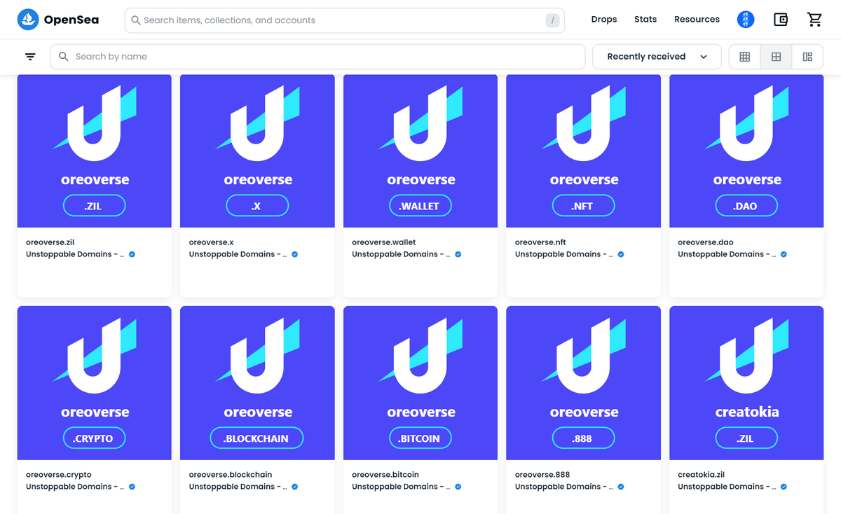 tommybutcher's tweet photo. A few days ago @Oreo announced its Metaverse called #Oreoverse and it looks like someone picked up the TDLs from @unstoppableweb. Have you picked up your #Web3 domain yet? https://t.co/1LAwLRFwEM https://t.co/AMUoff6RTV