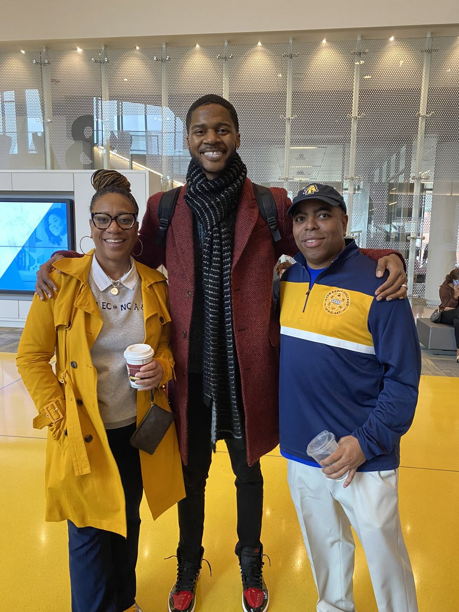 STEMECNCAT's tweet image. Dr. Donovan Livingston’s town hall presentation, “Disturb the Peace” was high energy, engaging, and empowering! The students loved it! Celebrating February One! @ncatsuaggies  @Super_GCS @GCSchoolsNC