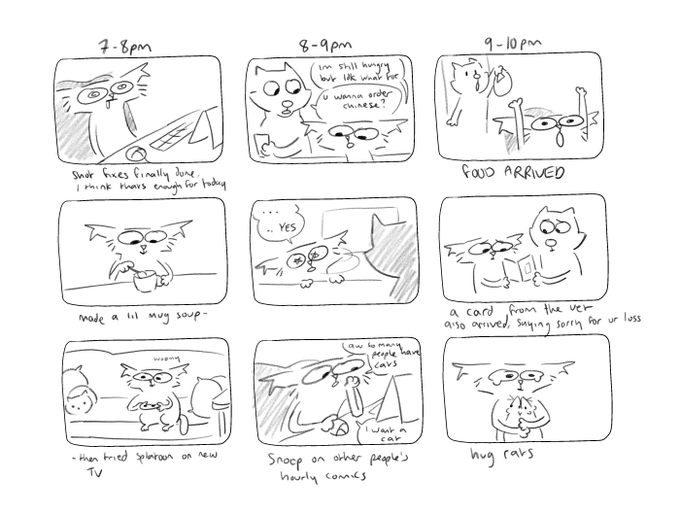 7-10pm, these keep ending sad im sorry 