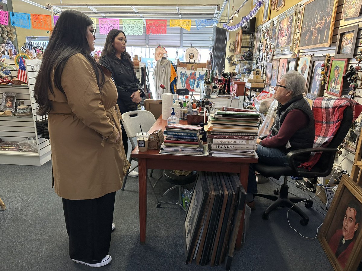 thatadchic's tweet photo. We are out and about in downtown El Paso. Hearing from local business owners is key to setting the foundation for future programs and advocacy efforts. https://t.co/S9oi76SAOB