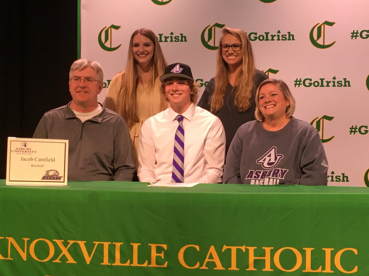 I am very honored to announce that I have signed with Asbury University today! Thank you to all who have helped me along the way and to <a href="/AsburyBaseball/">Asbury U. Baseball</a> for giving me this opportunity!
<a href="/kchs_baseball/">Catholic Baseball</a> <a href="/cervantes5/">Manny Cervantes</a> <a href="/Bc_Athletics_/">BC Athletics, LLC</a>