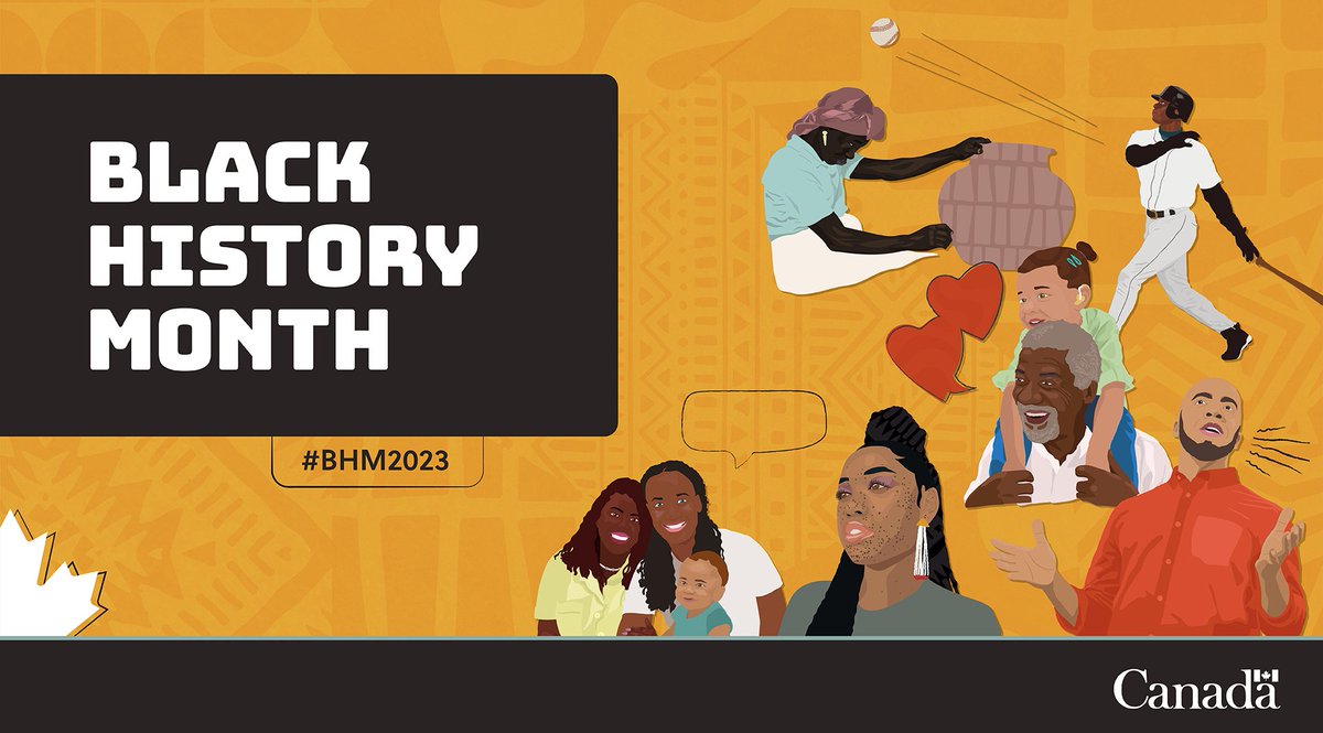 February is #BlackHistoryMonth in Canada. The 2023 theme is “Ours to tell,” which represents both an opportunity to engage in open dialogue & a commitment to learning more about the stories Black communities have to tell about their histories, successes, sacrifices & triumphs.