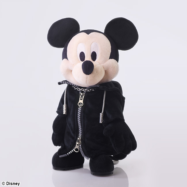 SQEX_MD_NA's tweet photo. King Mickey from KINGDOM HEARTS is now an Action Doll! He's depicted in his design from early in the series where he dons the iconic black coat to stay undetected by Organization XIII. Preorder now on the Square Enix Store: https://t.co/SJvX8ENV2w https://t.co/JXbGbbXM6a