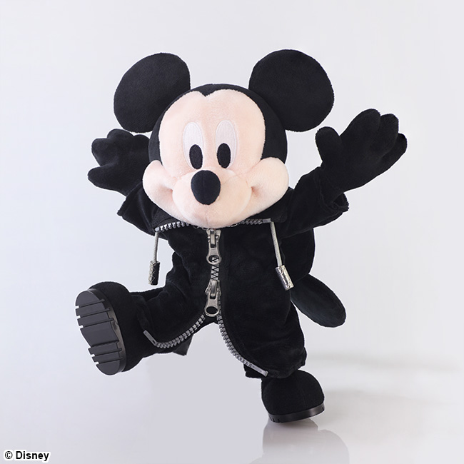 SQEX_MD_NA's tweet photo. King Mickey from KINGDOM HEARTS is now an Action Doll! He's depicted in his design from early in the series where he dons the iconic black coat to stay undetected by Organization XIII. Preorder now on the Square Enix Store: https://t.co/SJvX8ENV2w https://t.co/JXbGbbXM6a