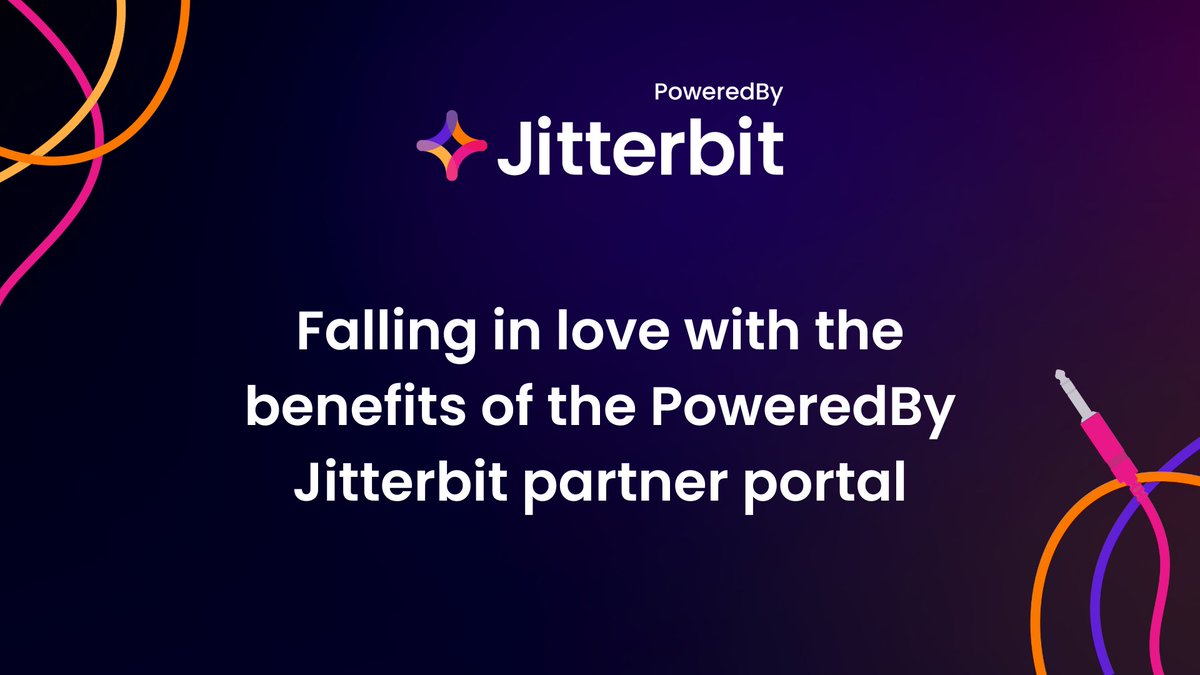 jitterbit's tweet image. Exciting news! 🎉 
Introducing the #PoweredByJitterbit Partner Portal. 
Streamline your integration processes with this innovative solution.

Learn more now:  bit.ly/3jnWO41
#IntegrationMadeEasy #PartnerSuccess