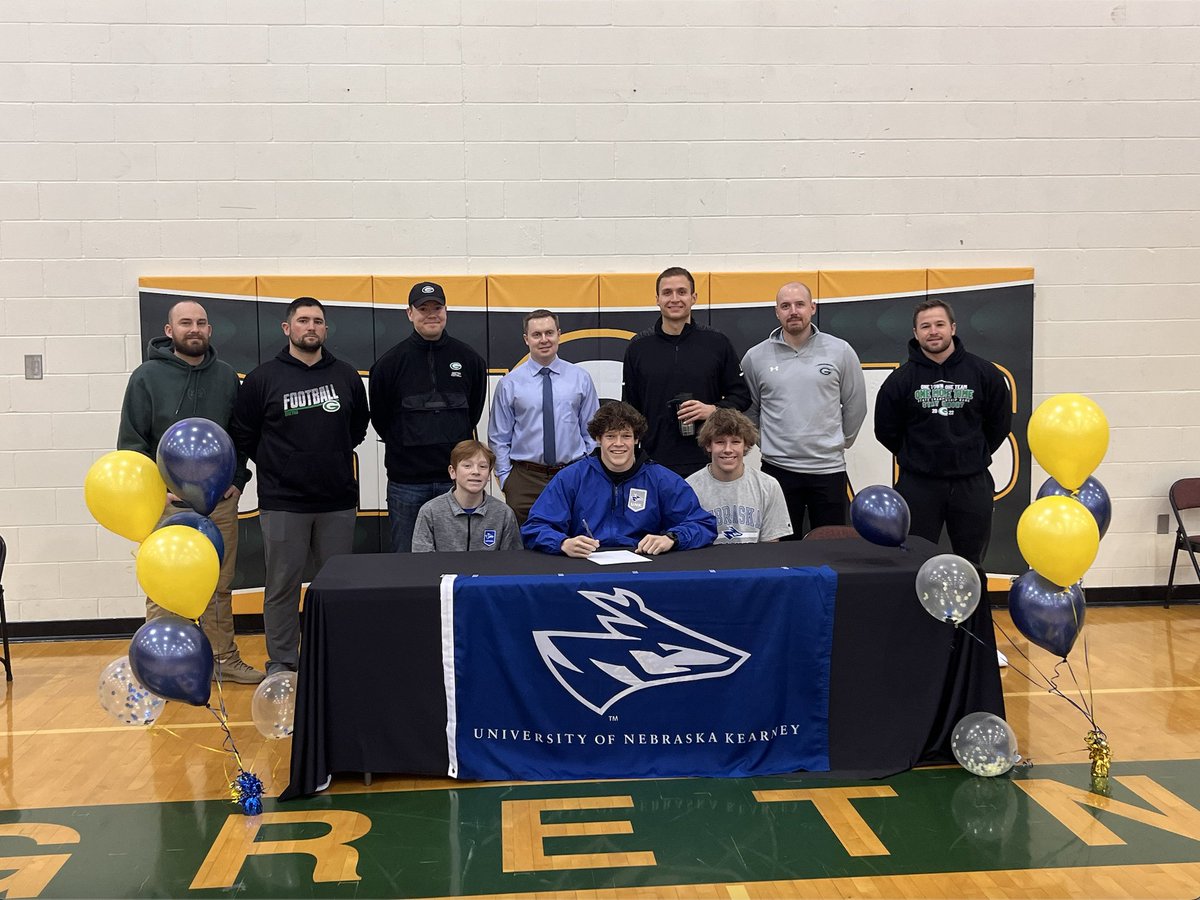 Gretna High Football (@ghsdragonfb) on Twitter photo S/O to <a href="/sims_colin12/">Colin Sims</a> for signing to attend University of Nebraska-Kearney. Keep up the hard work! S/O to <a href="/sims_colin12/">Colin Sims</a> for signing to attend University of Nebraska-Kearney. Keep up the hard work!