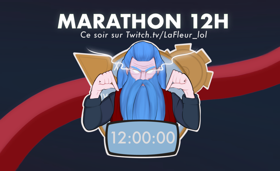 Ce soir c'est mon premier Marathon en stream ! 🔥
🎨 @zalopette 

➡️twitch.tv/lafleur_lol