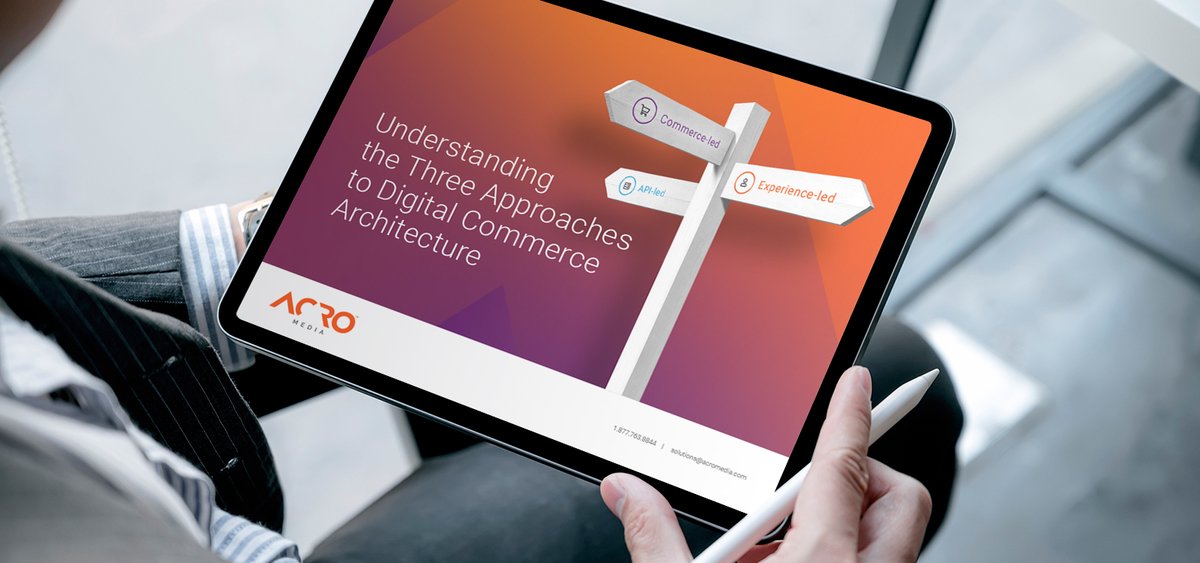acro_commerce's tweet photo. Headless, MACH, Composable, SaaS — do you know which is best for YOUR business?

Our freshly updated ebook Understanding the Three Approaches to Digital Commerce Architecture, arms you with the basics, so you can start figuring that out.

Download now: https://t.co/CV3rA0vOHa https://t.co/4OQkJCoFYm