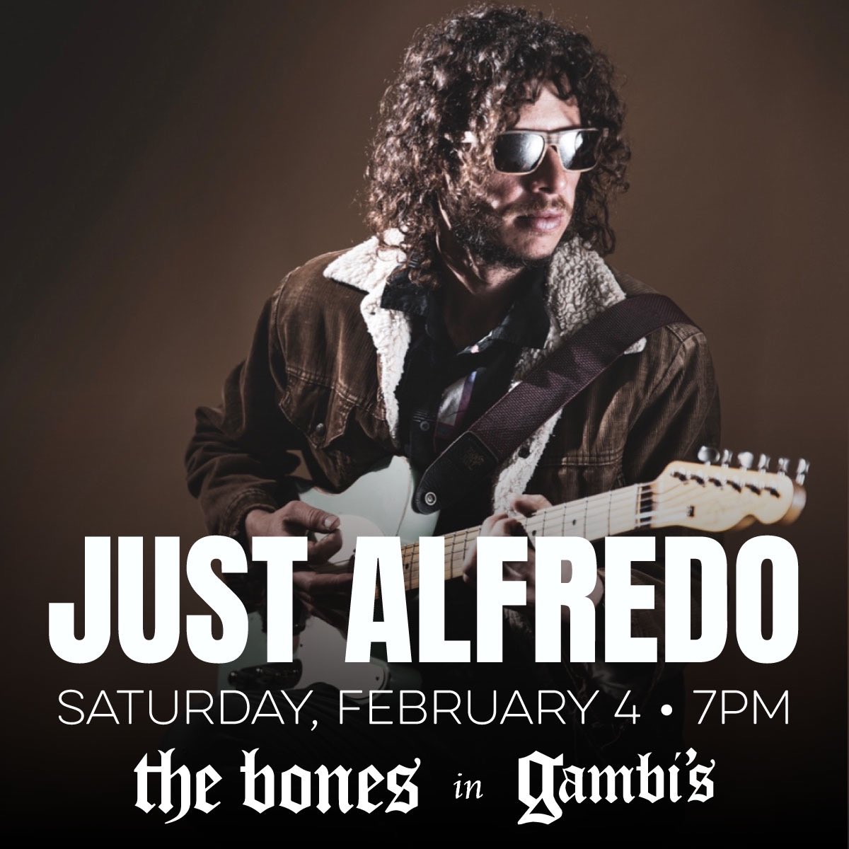 GambisReno's tweet photo. Just Alfredo will be taking The Bones stage this Saturday at 7pm! Listen to some great guitar sounds and order your favorite drink 😍

*Our previous scheduled show for Feb 4 was cancelled.*

#gambisreno #somersettreno #renotahoe #renomusicscene #renonightlife https://t.co/6X2DPThnYw