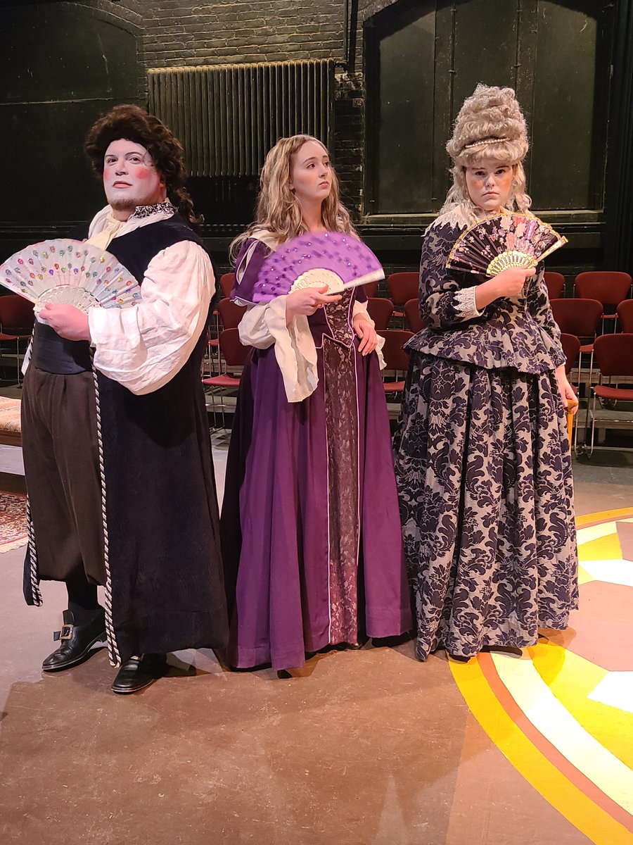 CSSTheatre's tweet photo. Here's a sneak peak at some of our actors in costume, ready to perform the comedy show "Tartuffe!"

Reminder that there are only two days left until we open, so if you still need tickets, just go to the link below.

Tickets: https://t.co/DMWnIFqKKh https://t.co/7xMyYyl2W0